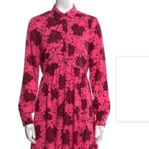 Kate Spade New York Floral Print Knee-Length Dress